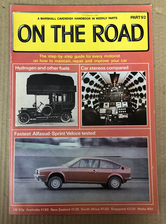 On The Road Part 92 Magazine Vintage In Good Condition