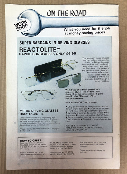 On The Road Part 135 Magazine Vintage In Good Condition