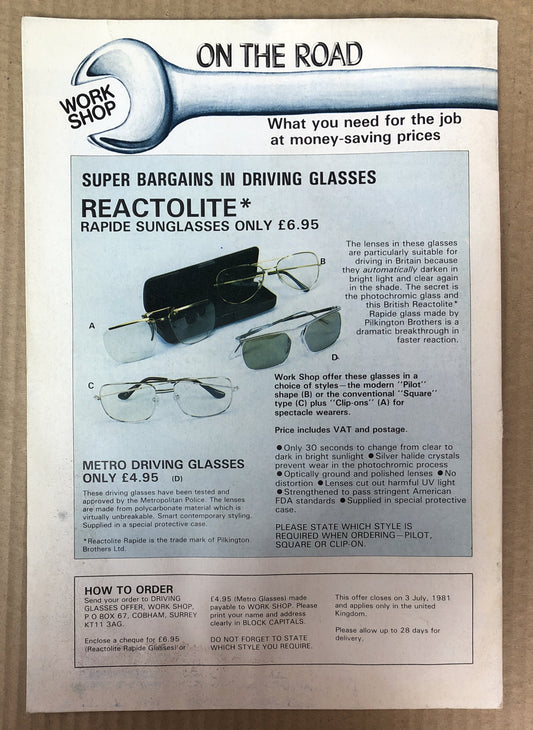 On The Road Part 135 Magazine Vintage In Good Condition