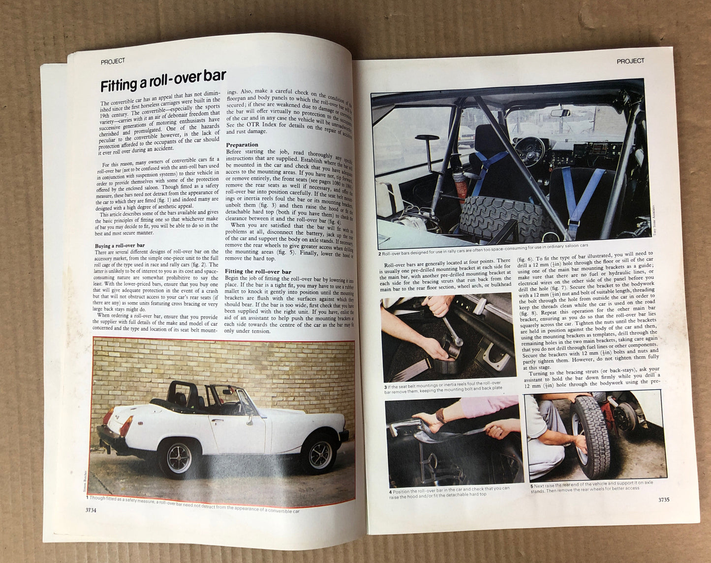 On The Road Part 135 Magazine Vintage In Good Condition