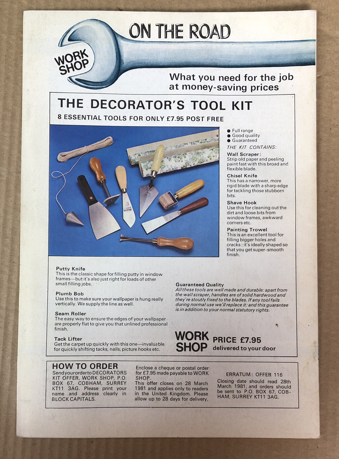 On The Road Part 120 Magazine Vintage In Good Condition