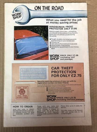 On The Road Part 112 Magazine Vintage In Good Condition