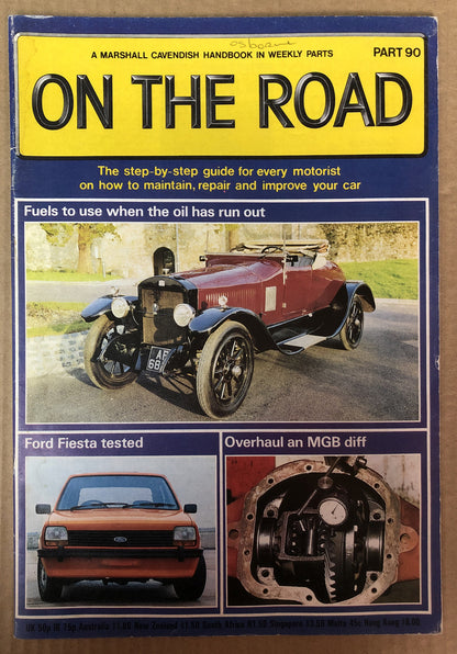 On The Road Part 90 Magazine Vintage In Good Condition