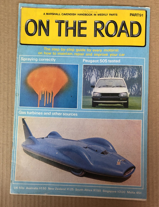 On The Road Part 91 Magazine Vintage In Good Condition