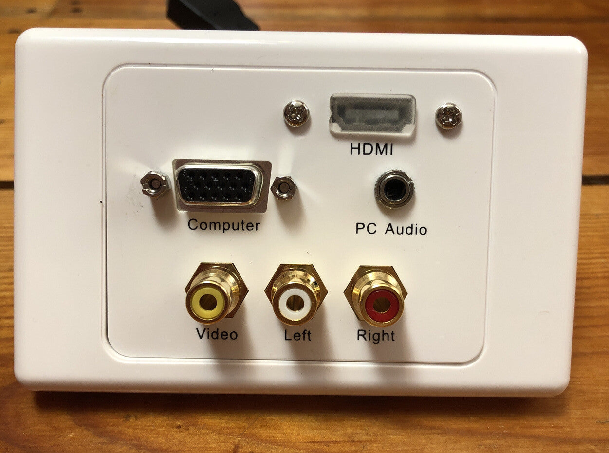 HDMI WALL PLATE Clipsal/Schneider Classic Style Plate