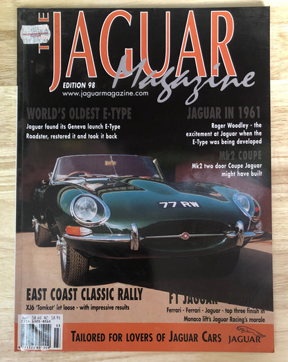 The Jaguar Magazine Edition 98 Vintage In Good Condition