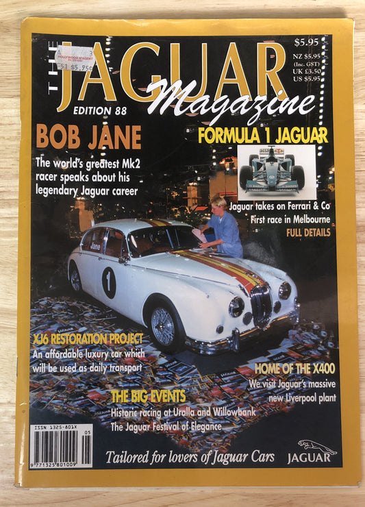 The Jaguar Magazine Edition 88 Vintage In Good Condition
