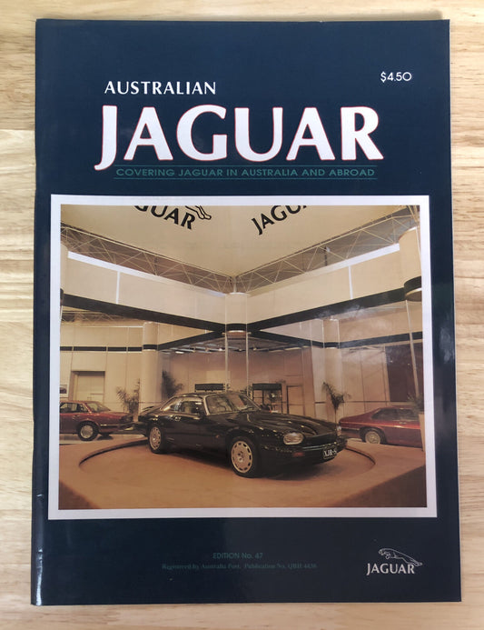 Australian Jaguar Magazine No. 47 Vintage In Good Condition