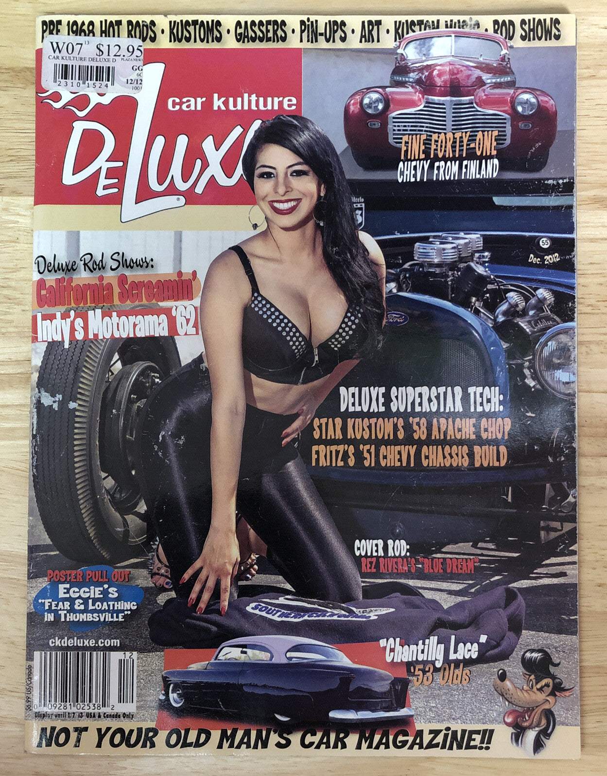 Car Kulture Deluxe Dec 2012 No.55 Vintage In Good Condition