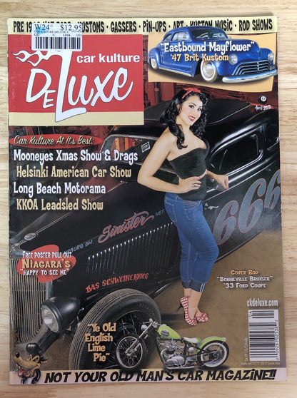Car Kulture Deluxe April 2012 No.51 Vintage In Good Condition