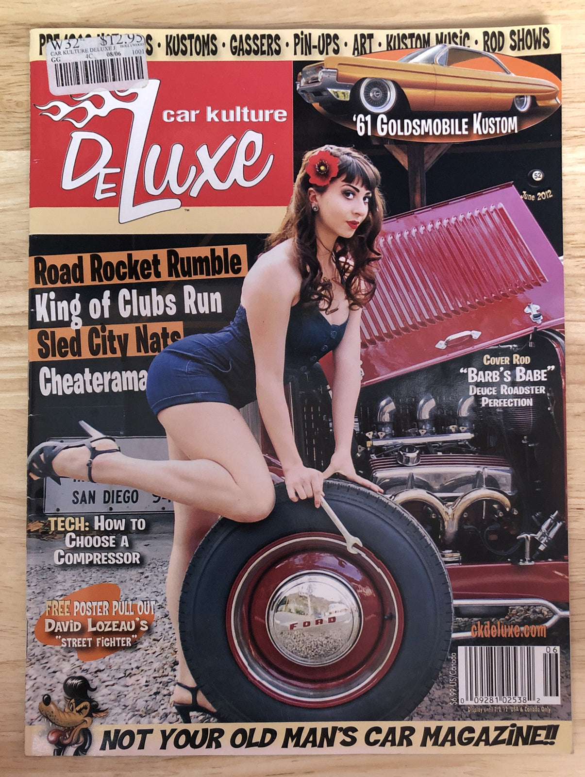 Car Kulture Deluxe June 2012 No.52 Vintage In Good Condition