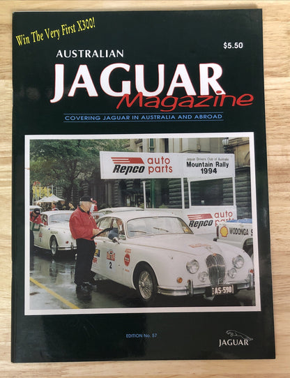 Australian Jaguar Magazine No. 57 Vintage In Good Condition
