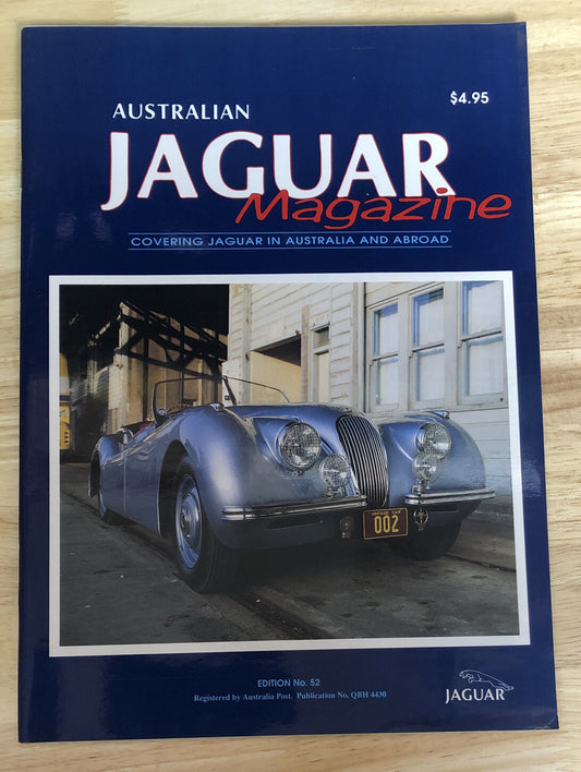 Australian Jaguar Magazine No. 52 Vintage In Good Condition