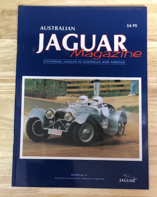Australian Jaguar Magazine No. 51 Vintage In Good Condition