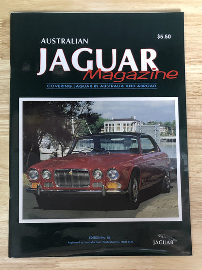 Australian Jaguar Magazine No. 56 Vintage In Good Condition