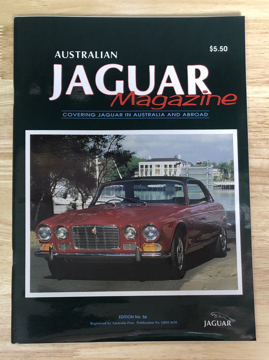 Australian Jaguar Magazine No. 56 Vintage In Good Condition