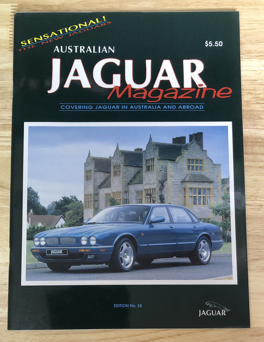 Australian Jaguar Magazine No. 58 Vintage In Good Condition
