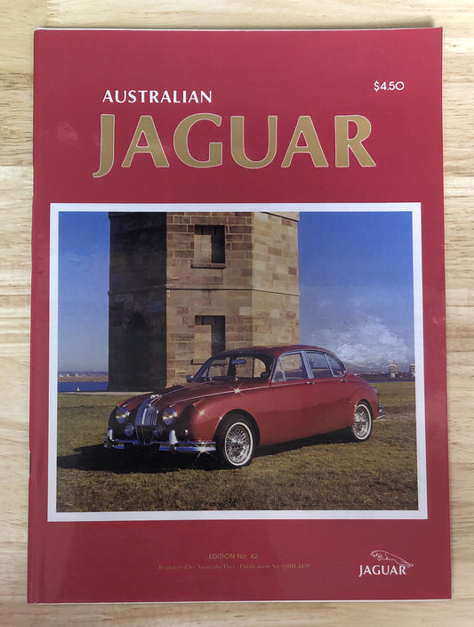 Australian Jaguar Magazine No. 42 Vintage In Good Condition