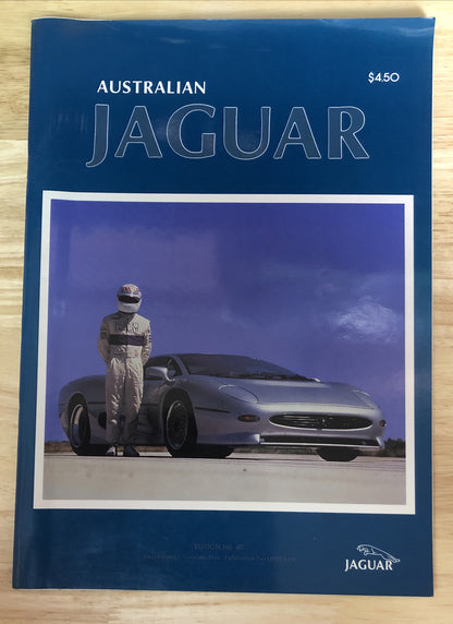 Australian Jaguar Magazine No. 40 Vintage In Good Condition