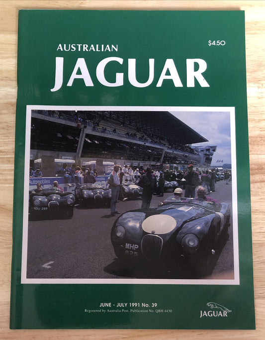 Australian Jaguar Magazine June - July No. 39 Vintage In Good Condition