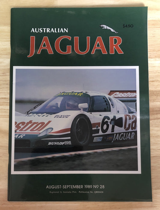 Australian Jaguar Magazine August - September No. 28 Vintage In Good Condition