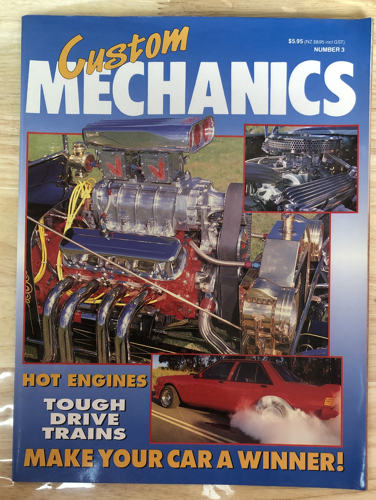 Custom Mechanics No. 3 Vintage Magazine In Good Condition