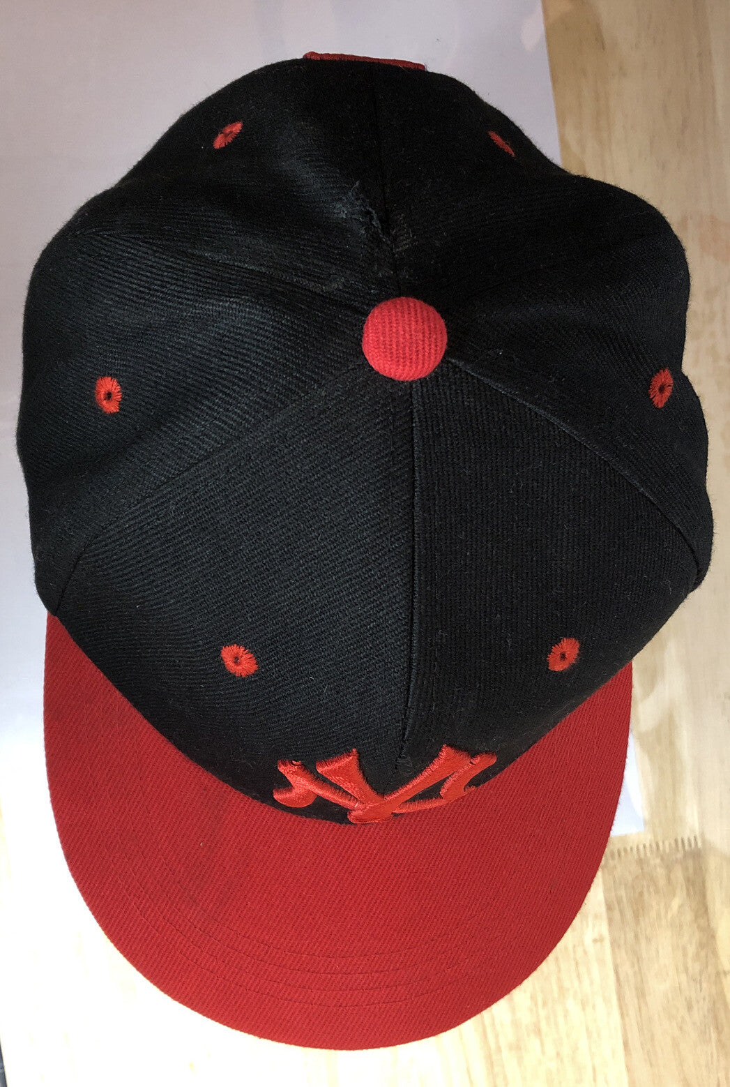 F104 New Yorks Yankees Black Baseball Cap In Good Condition Adjustable Sizing