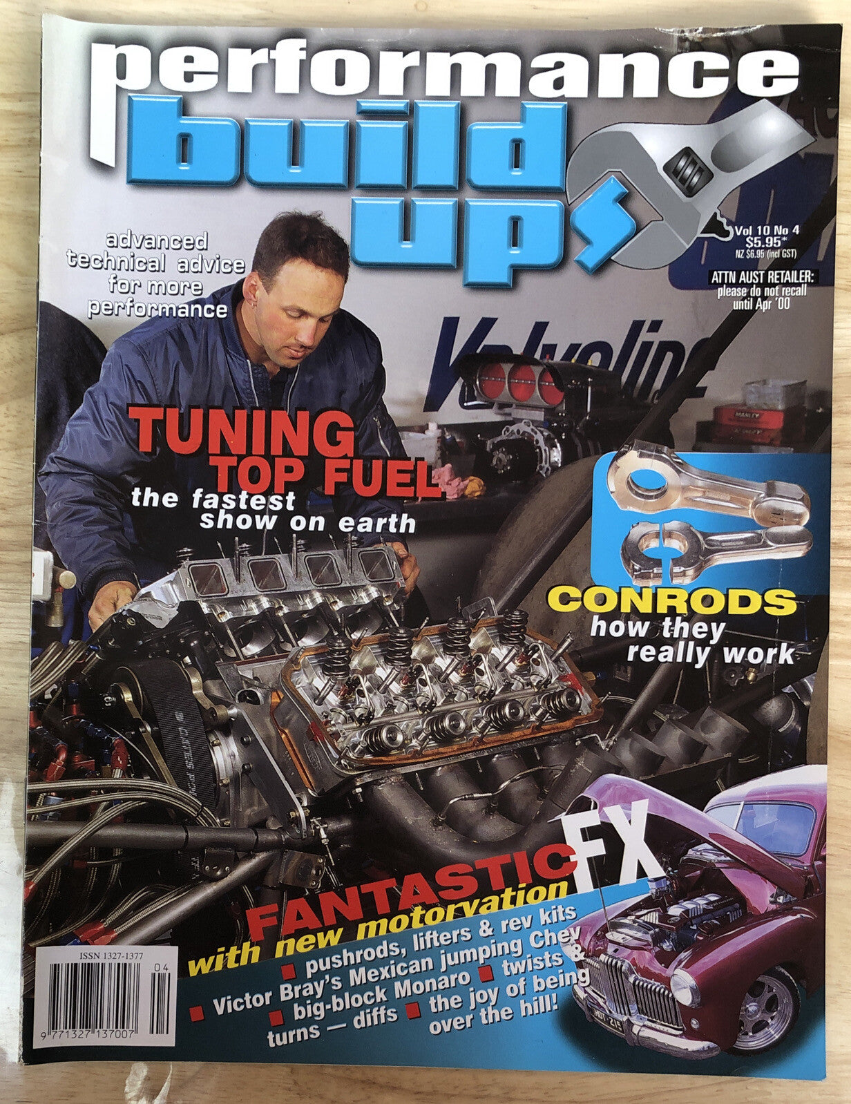 Performance Build Ups Vol.10 No. 4 Magazine Vintage In Good Condition