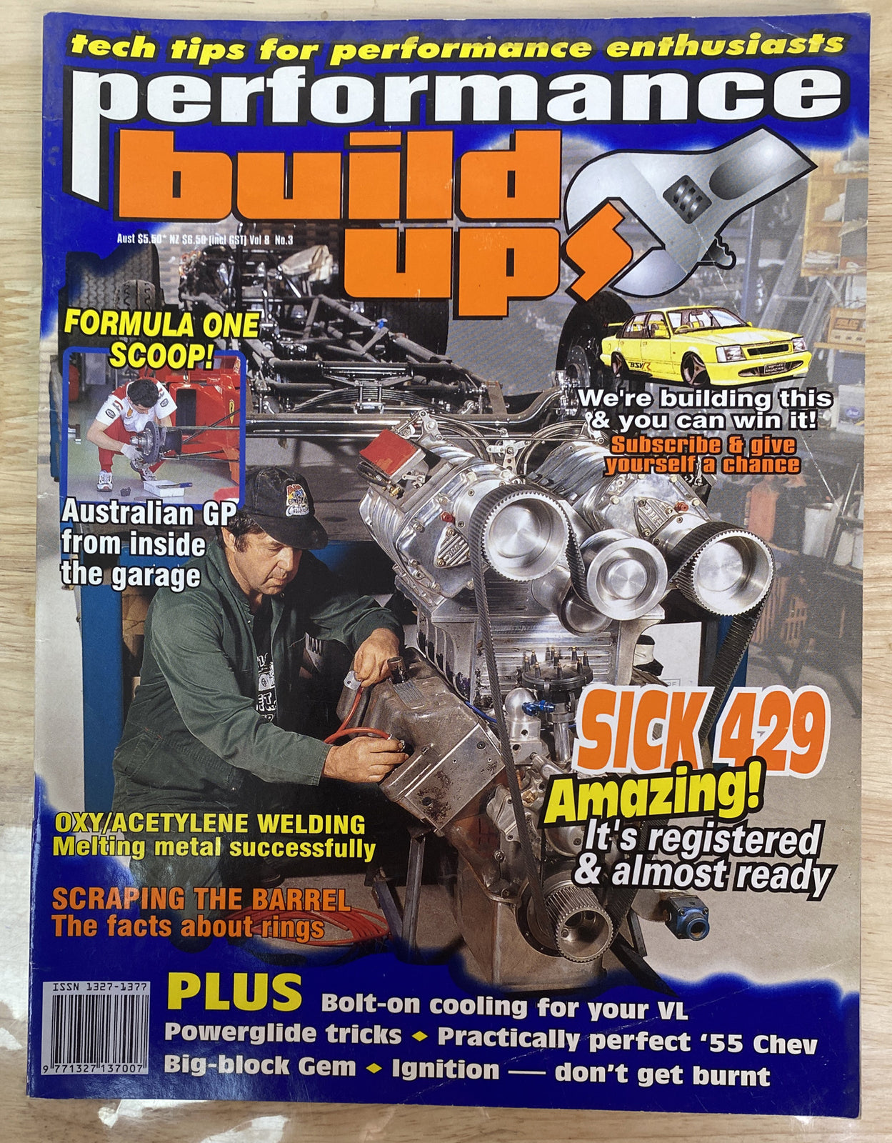 Performance Build Ups Vol.8 No. 3 Magazine Vintage In Good Condition