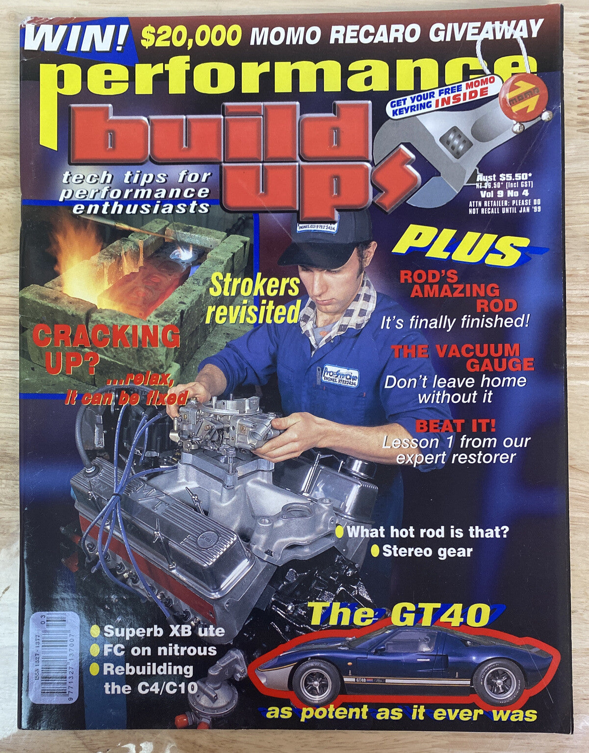 Performance Build Ups Vol.9 No. 4 Magazine Vintage In Good Condition