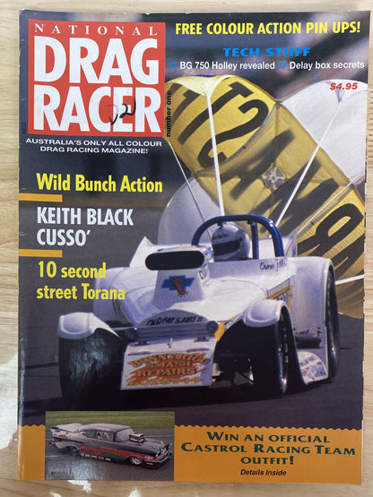 National Drag Racer No. 1 Vintage Magazine In Good Condition