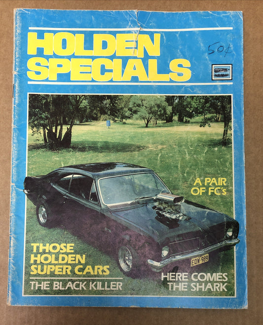 Holden Specials Vintage Magazine In Poor Condition