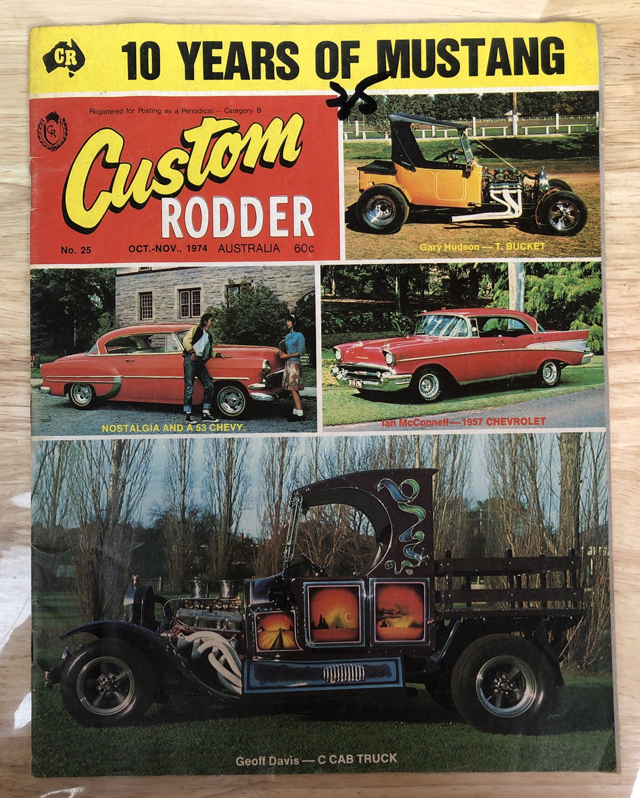 Custom Rodder No. 25 1974 Magazine Vintage In OK Condition
