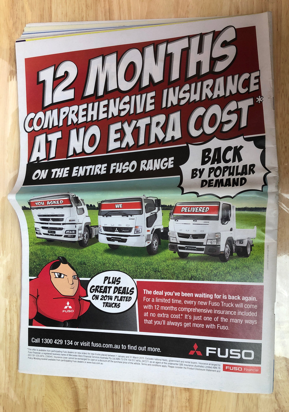 Owner Driver Newspaper Magazine 2015 February #265 In Good Condition