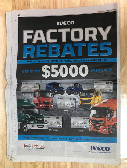 Big Rigs Newspaper Magazine 2017 Edition 14 In Good Condition