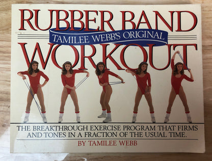 Rubber Band Workout Tamilee Webb's Original NO BANDS INCLUDED In Good Condition