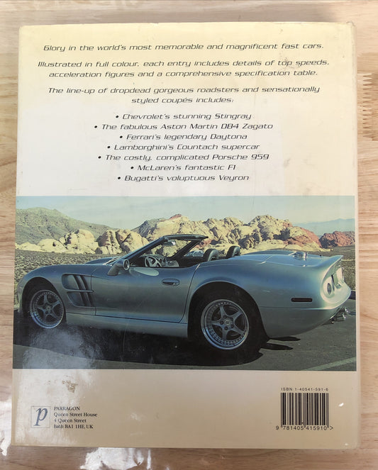 The Ultimate History Of Fast Cars Jonathan Wood In Good Condition + Free Post