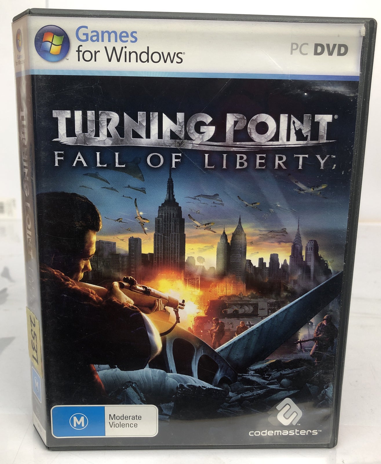 2537 Turing Point Fall Of Liberty For PC complete Game In Good Condition