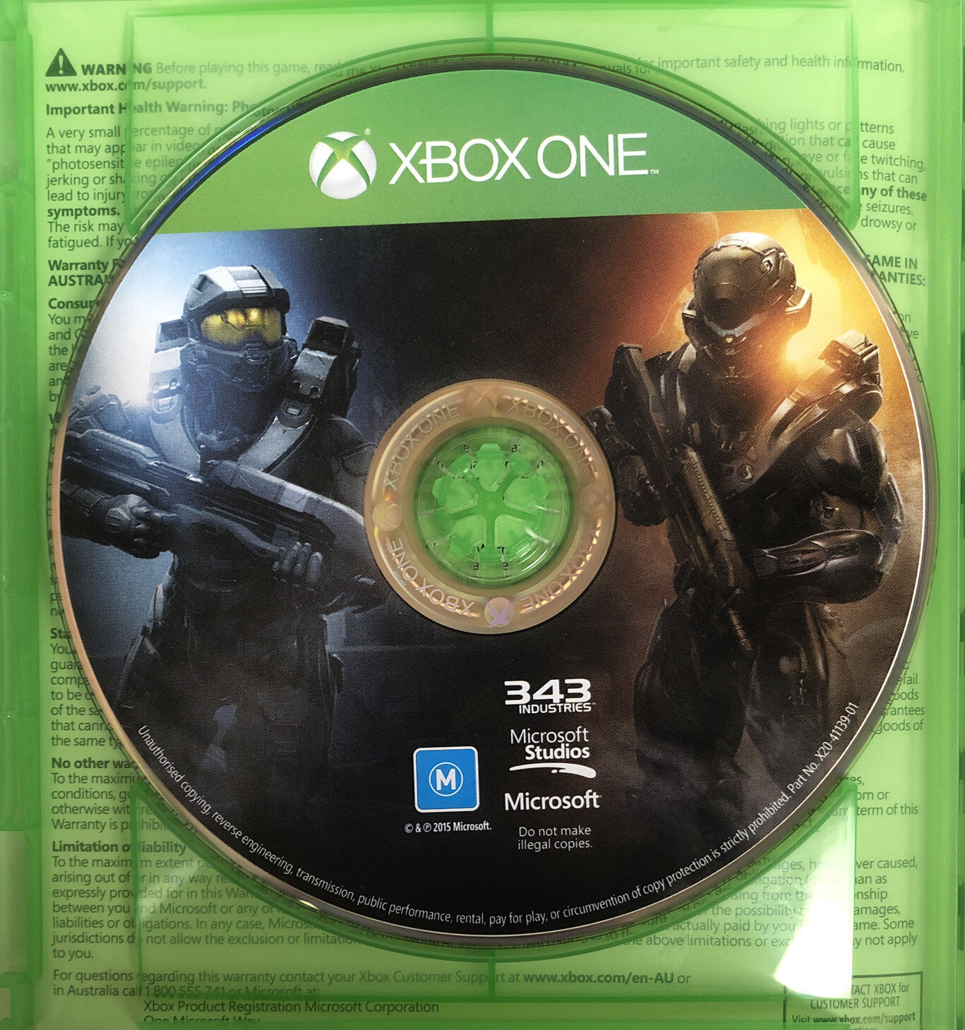 3122 Halo 5 Guardians Xbox One Complete Game