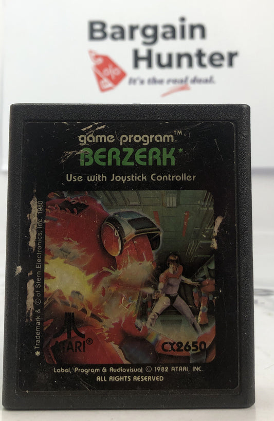 2733 Berzerk Atari 2600 Game - Cart Only