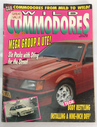 Wild Commodores No.2 Vintage Magazine In OK Condition