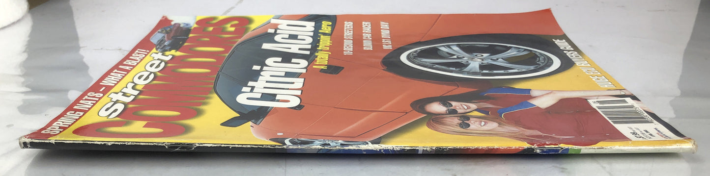 Street Commodore April 2003 Vintage Magazine In OK Condition