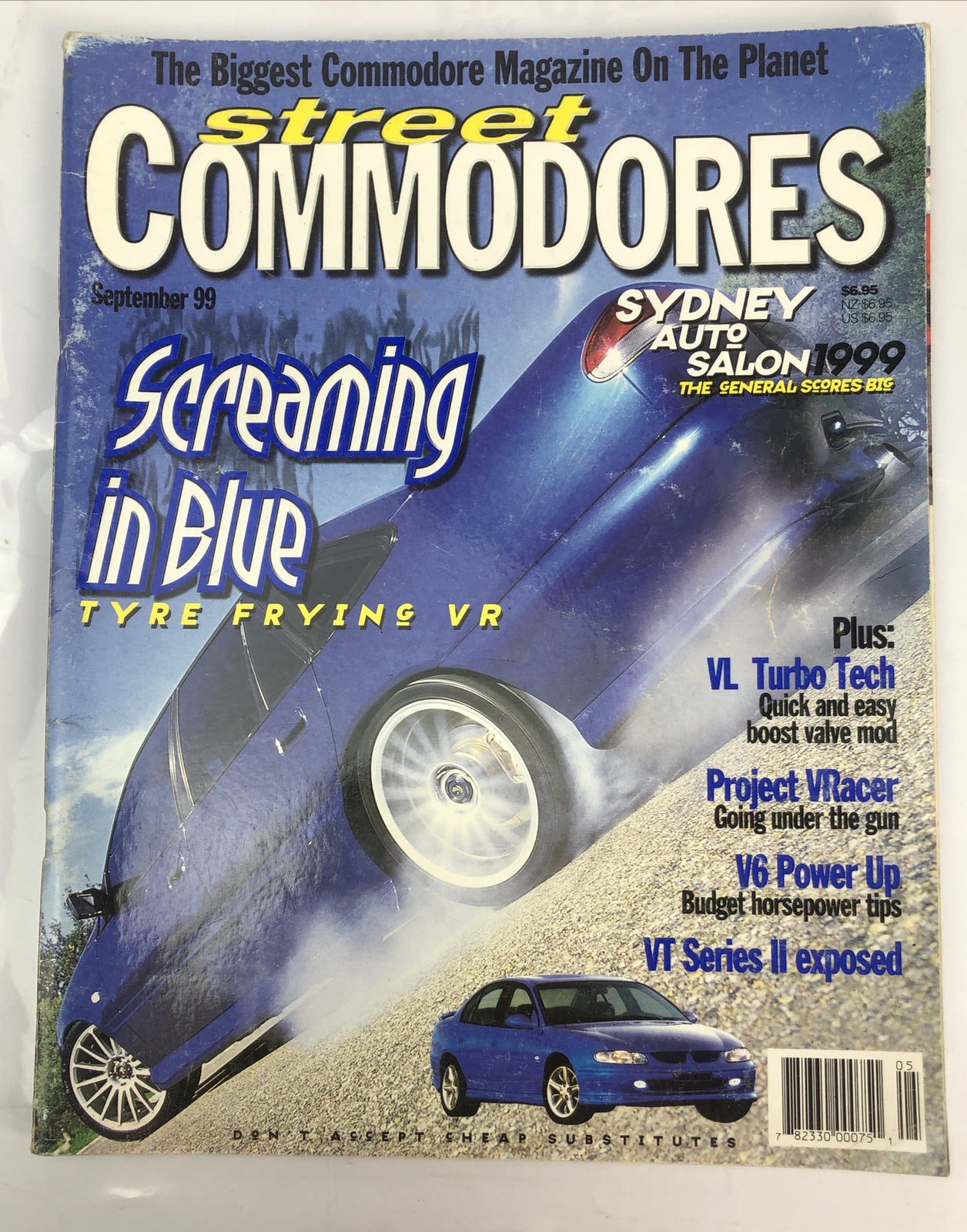 Street Commodore September 1999 Vintage Magazine In OK Condition