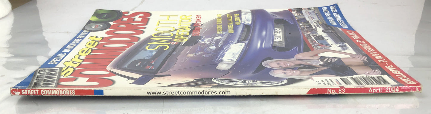 Street Commodore No. 83 April 2004 Vintage Magazine In OK Condition
