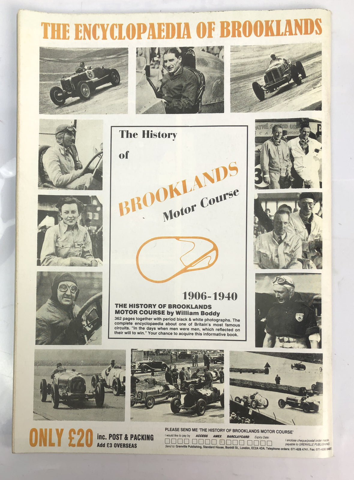 Motor Sport August 1993 Magazine Vintage In OK Condition