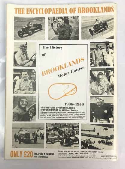 Motor Sport August 1993 Magazine Vintage In OK Condition