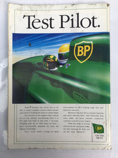 Motor Sport September 1992 Magazine Vintage In OK Condition