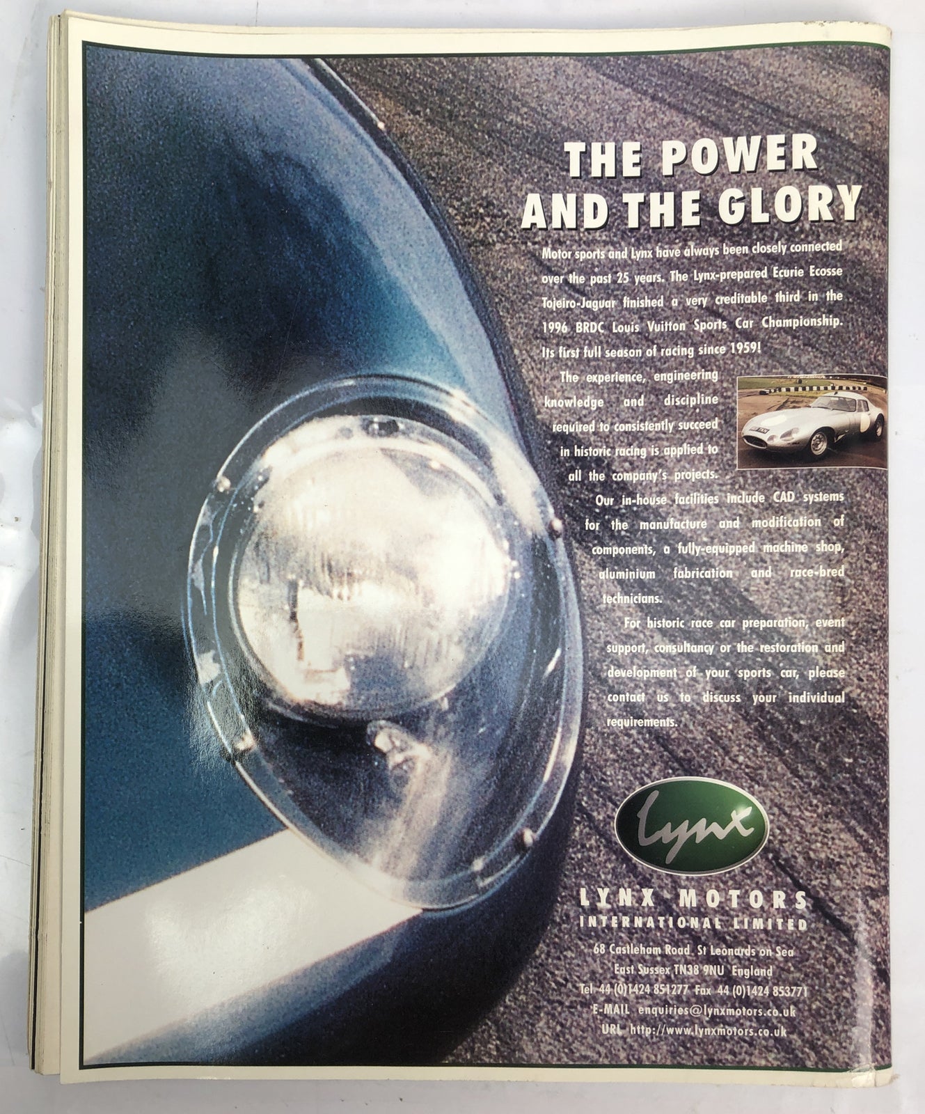 Motor Sport August 1997 Magazine Vintage In Good Condition