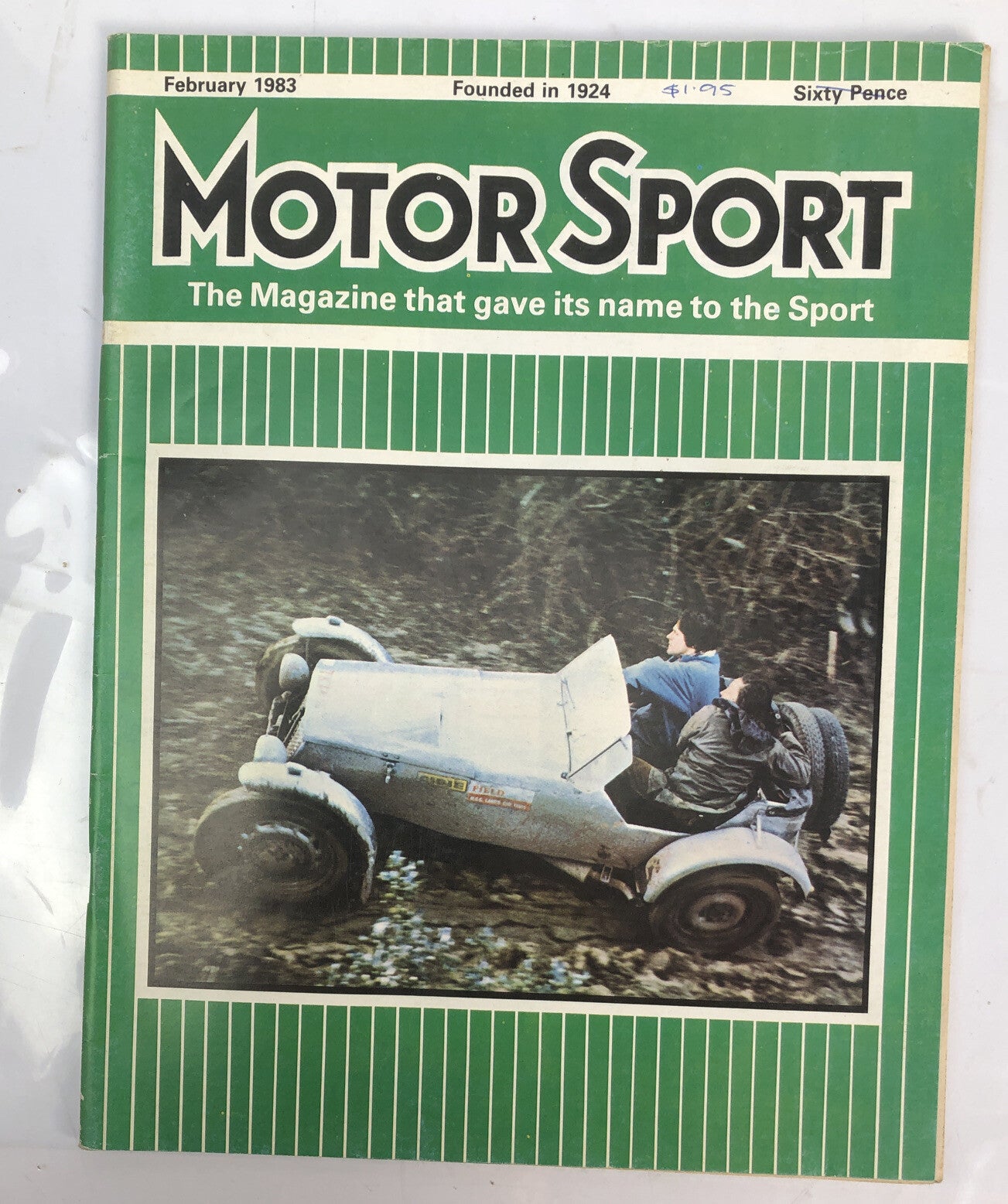 Motor Sport February 1983 Magazine Vintage In Good Condition