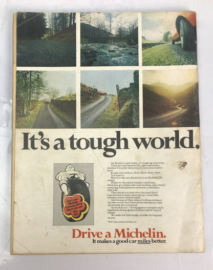 Motor Sport August 1975 Magazine Vintage In OK Condition